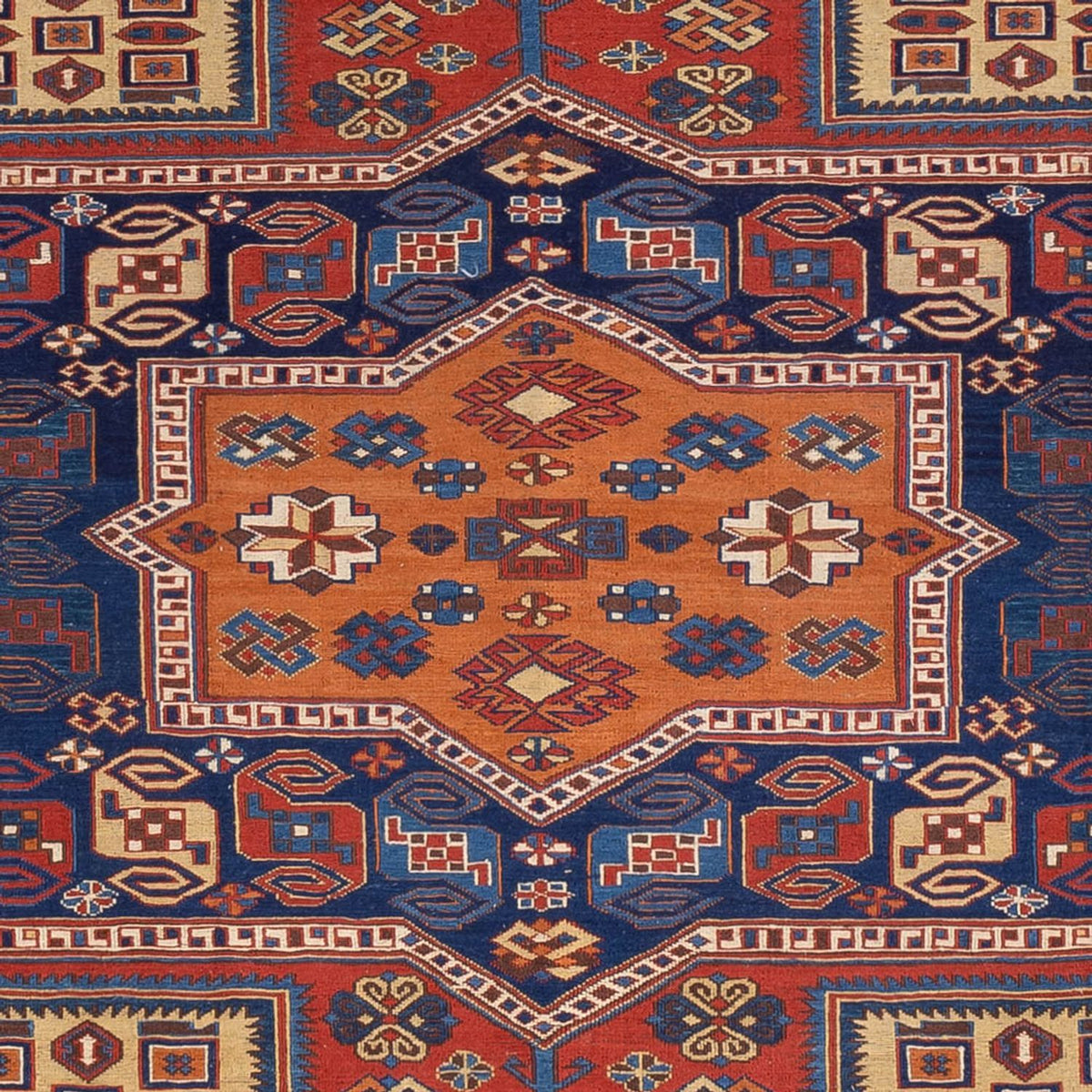 Alfombra Kelim - Oriental - Soumak - 323 x 236 cm - rojo