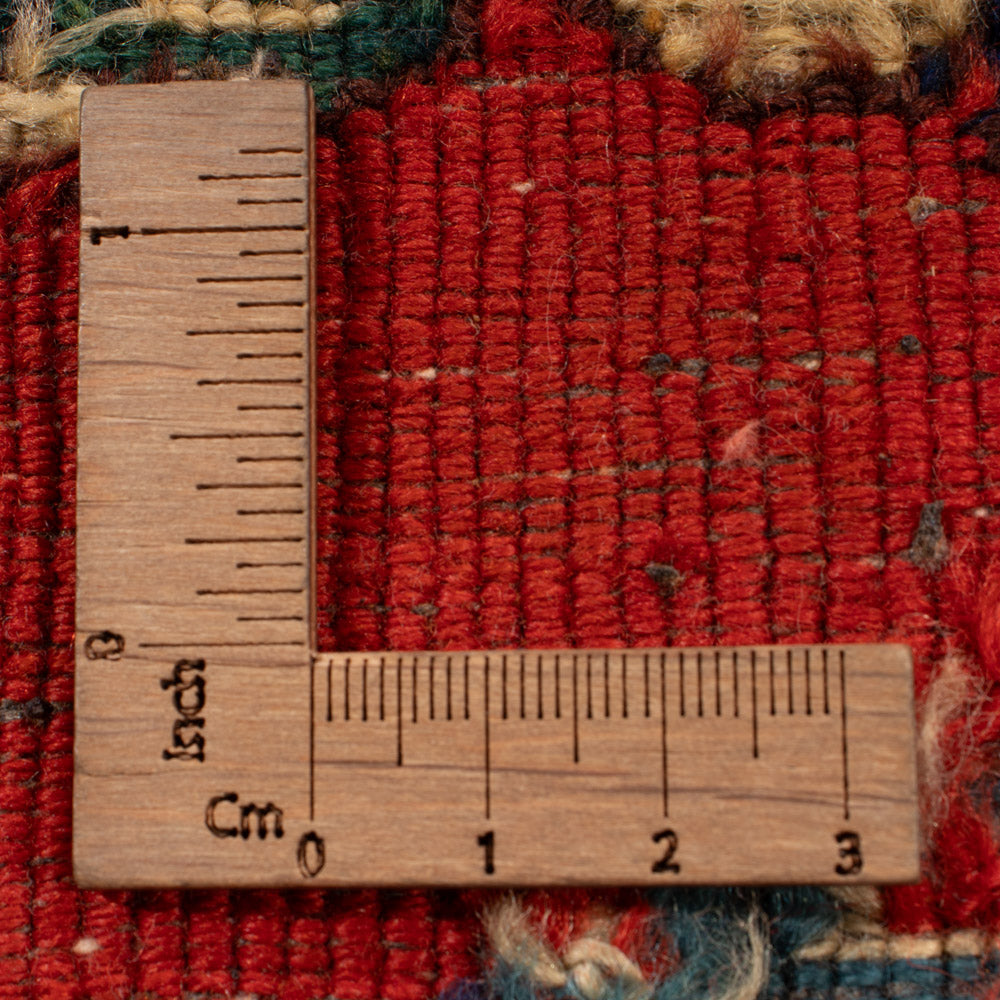 Alfombra Kelim - Oriental - Soumak - 263 x 178 cm - rojo