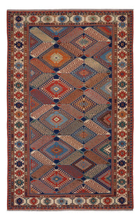 Alfombra Kelim - Oriental - Soumak - 291 x 189 cm - multicolor