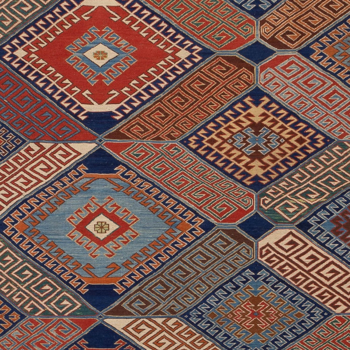 Alfombra Kelim - Oriental - Soumak - 291 x 189 cm - multicolor