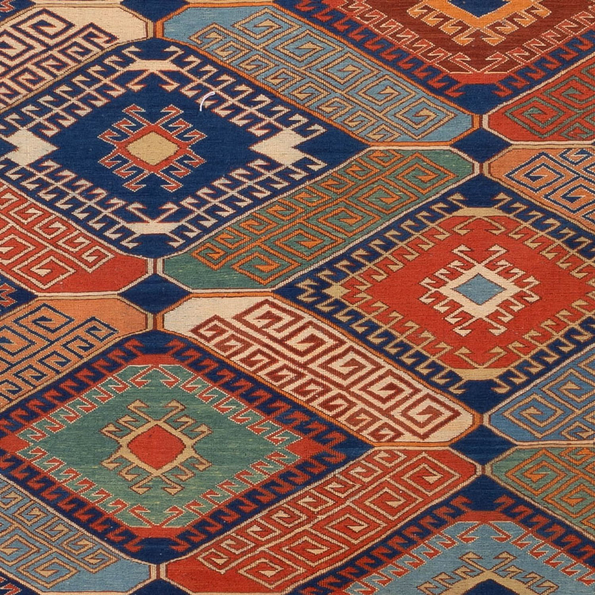 Alfombra Kelim - Oriental - Soumak - 272 x 205 cm - multicolor