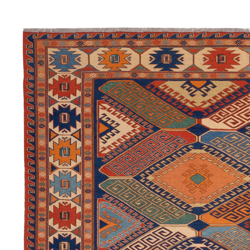Alfombra Kelim - Oriental - Soumak - 272 x 205 cm - multicolor