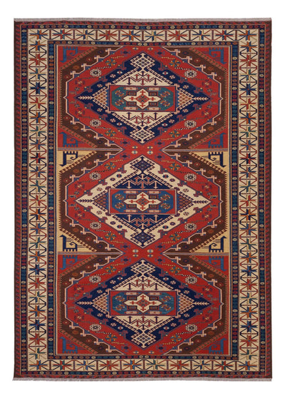 Kilim afgano Alfombra 204x282cm