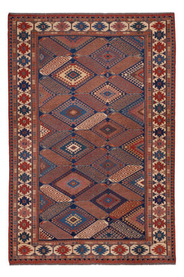 Alfombra Kelim - Oriental - Soumak - 285 x 192 cm - óxido