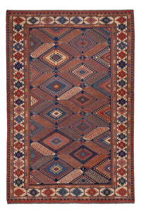 Alfombra Kelim - Oriental - Soumak - 285 x 192 cm - óxido