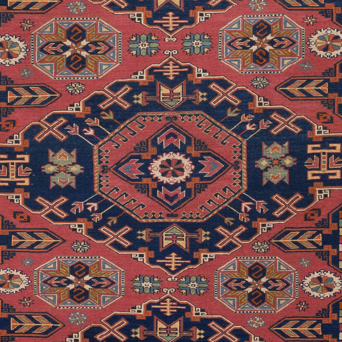 Alfombra Kelim - Oriental - Soumak - 297 x 210 cm - óxido