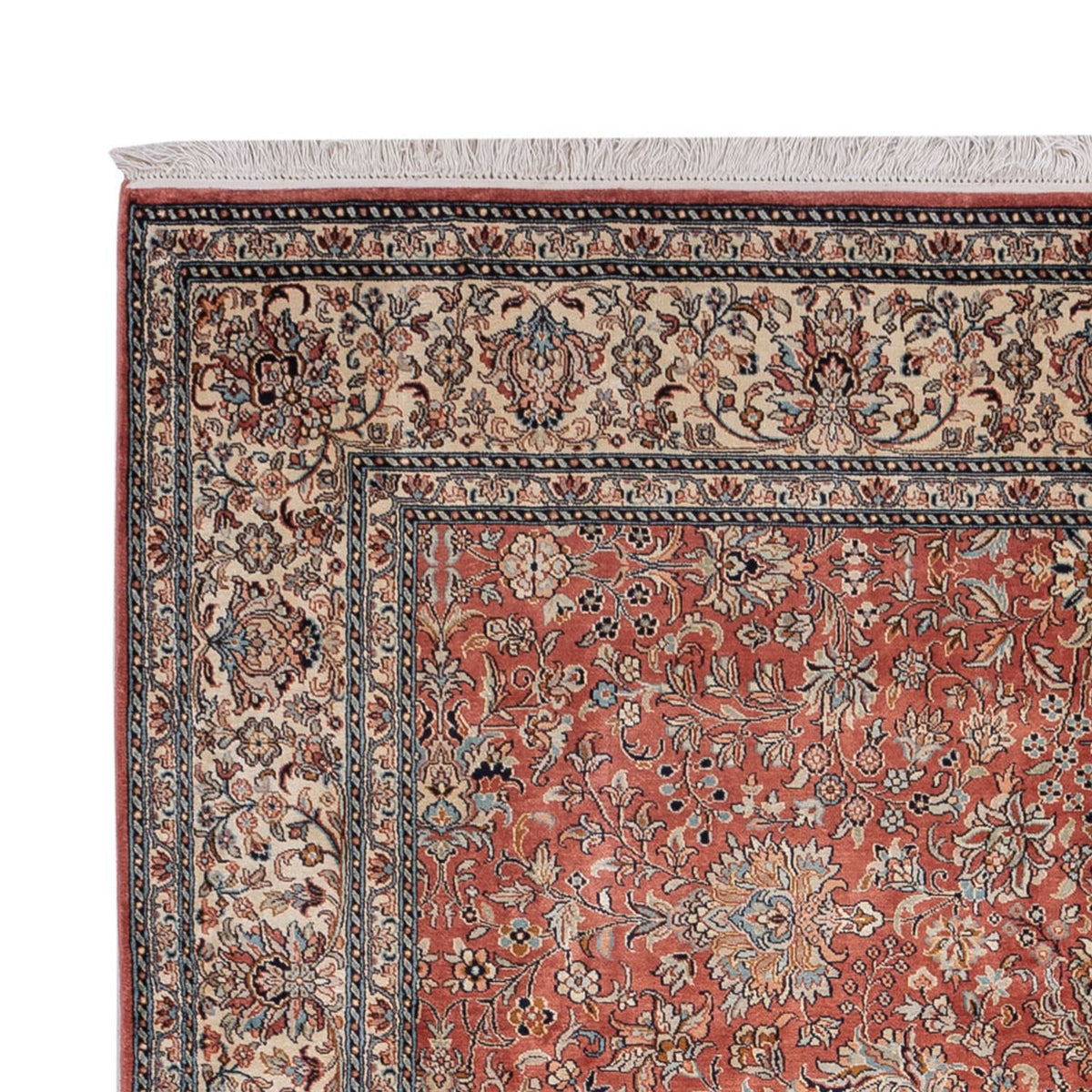 Seda de Cachemira Alfombra 184x268cm - Alfombra oriental