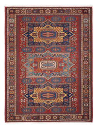 Alfombra Kelim - Oriental - Soumak - 329 x 256 cm - rojo