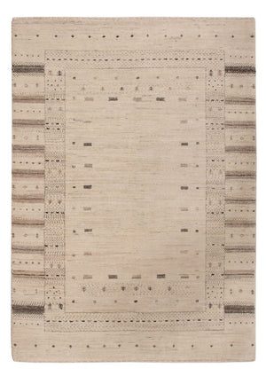 Alfombra Gabbeh - Loribaft Indus - 153 x 108 cm - beige