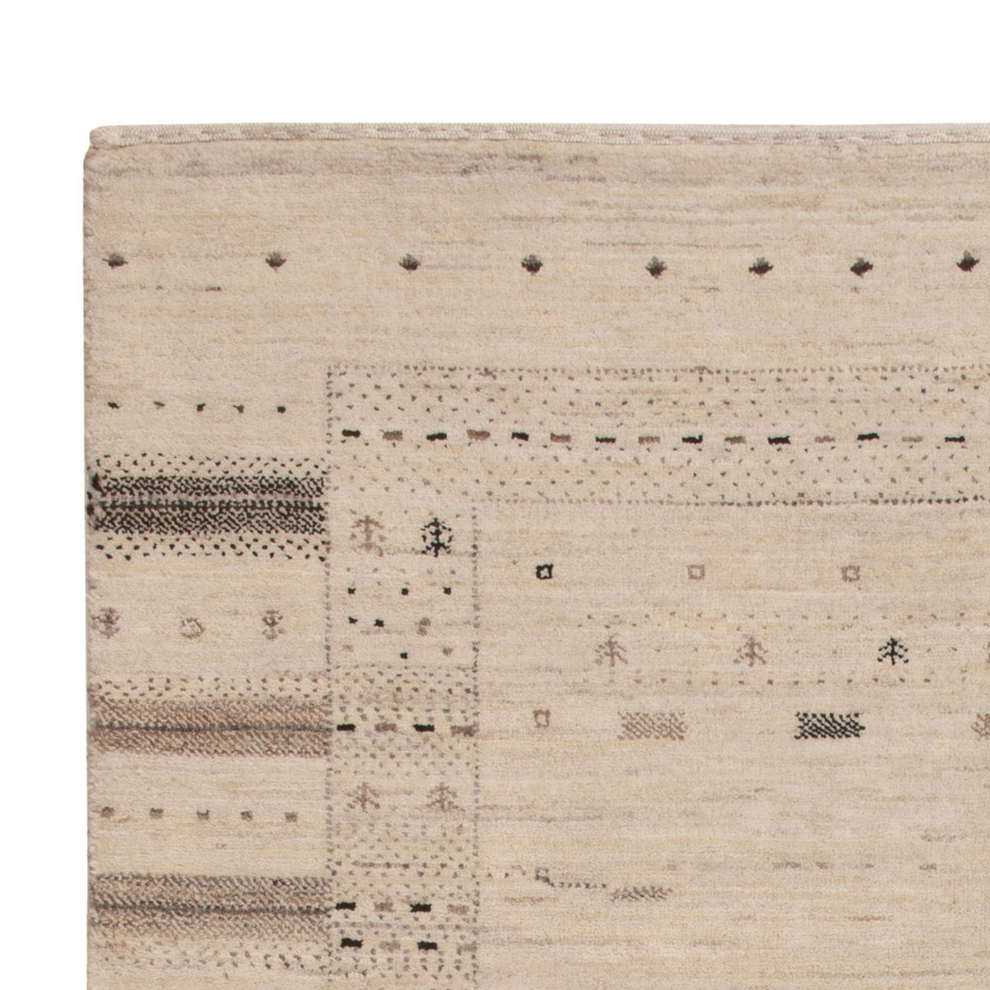 Loribaft Indo Alfombra 153x108cm - Alfombra de lana