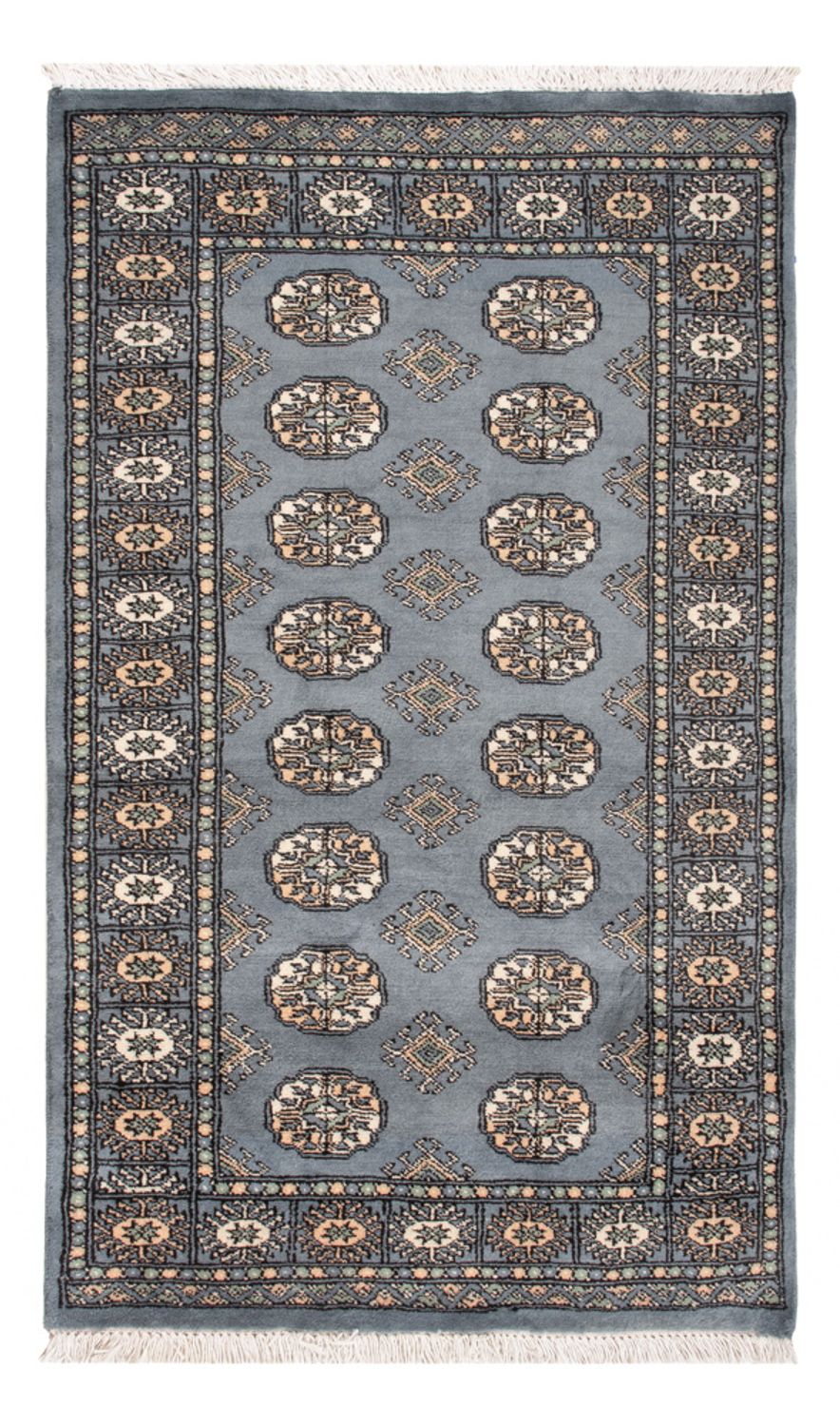 Alfombra Pakistani - 160 x 96 cm - azul claro