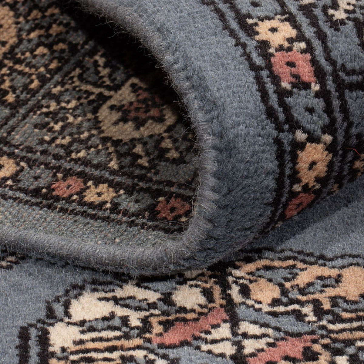 Alfombra Pakistani - 152 x 93 cm - azul claro