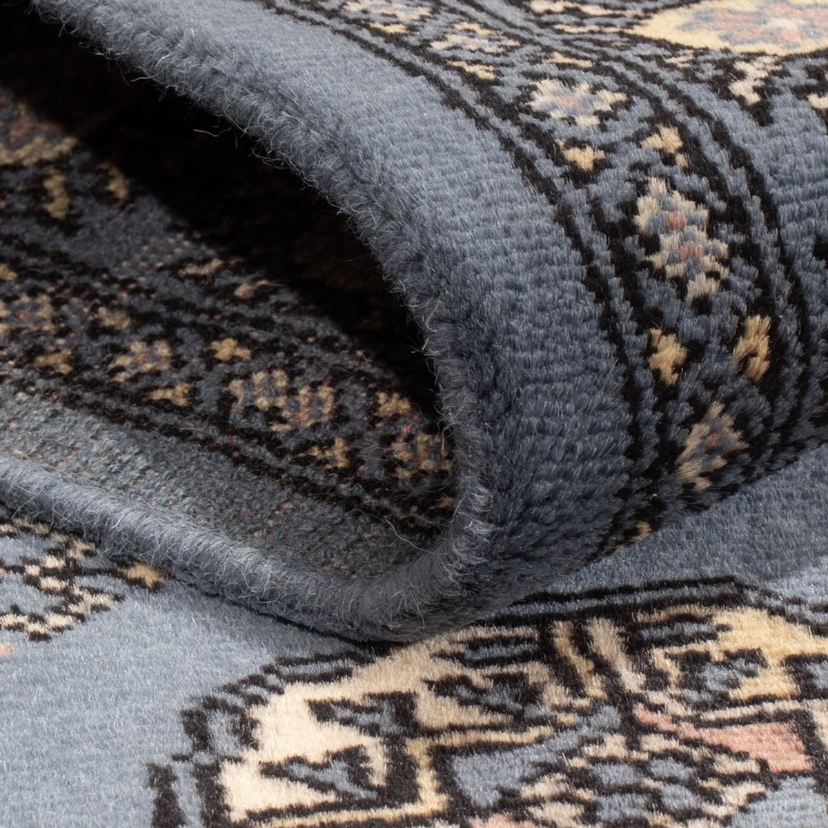 Alfombra Pakistani - 156 x 93 cm - azul claro