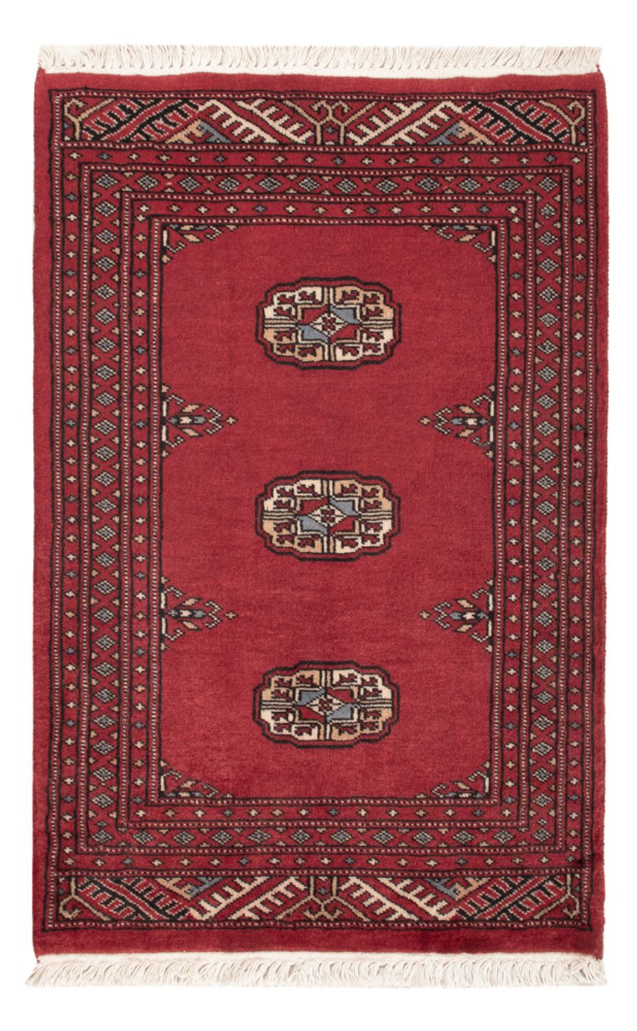 Alfombra Pakistani - 90 x 61 cm - rojo