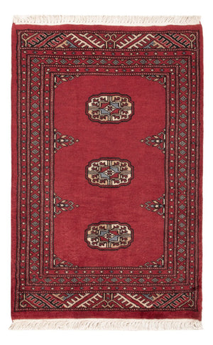 Alfombra Pakistani - 90 x 61 cm - rojo