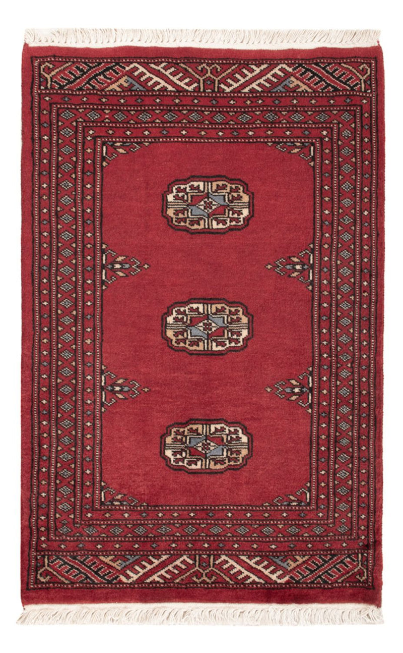 Alfombra Pakistani - 90 x 61 cm - rojo