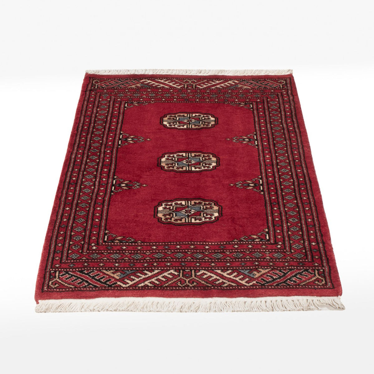 Alfombra Pakistani - 90 x 61 cm - rojo