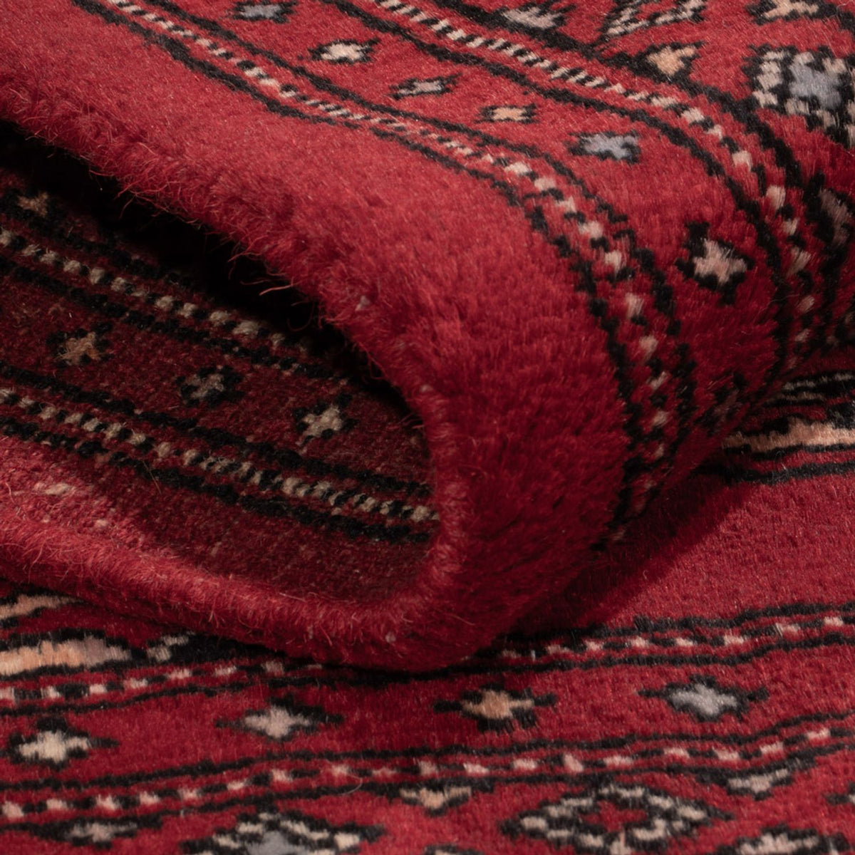 Alfombra Pakistani - 89 x 63 cm - rojo