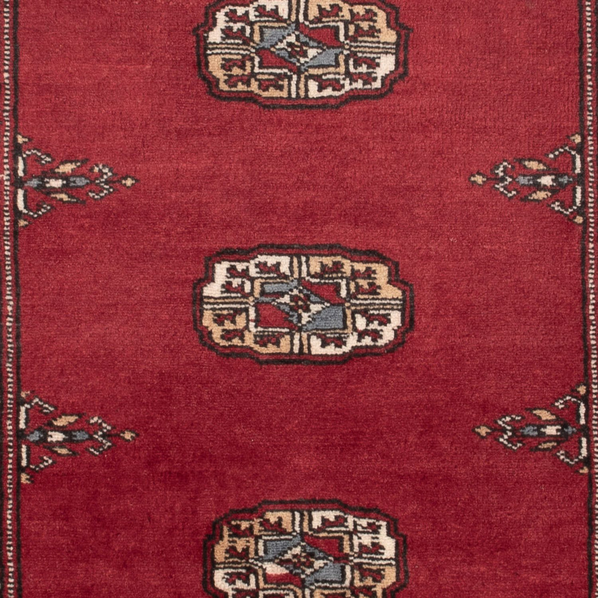 Alfombra Pakistani - 132 x 89 cm - rojo