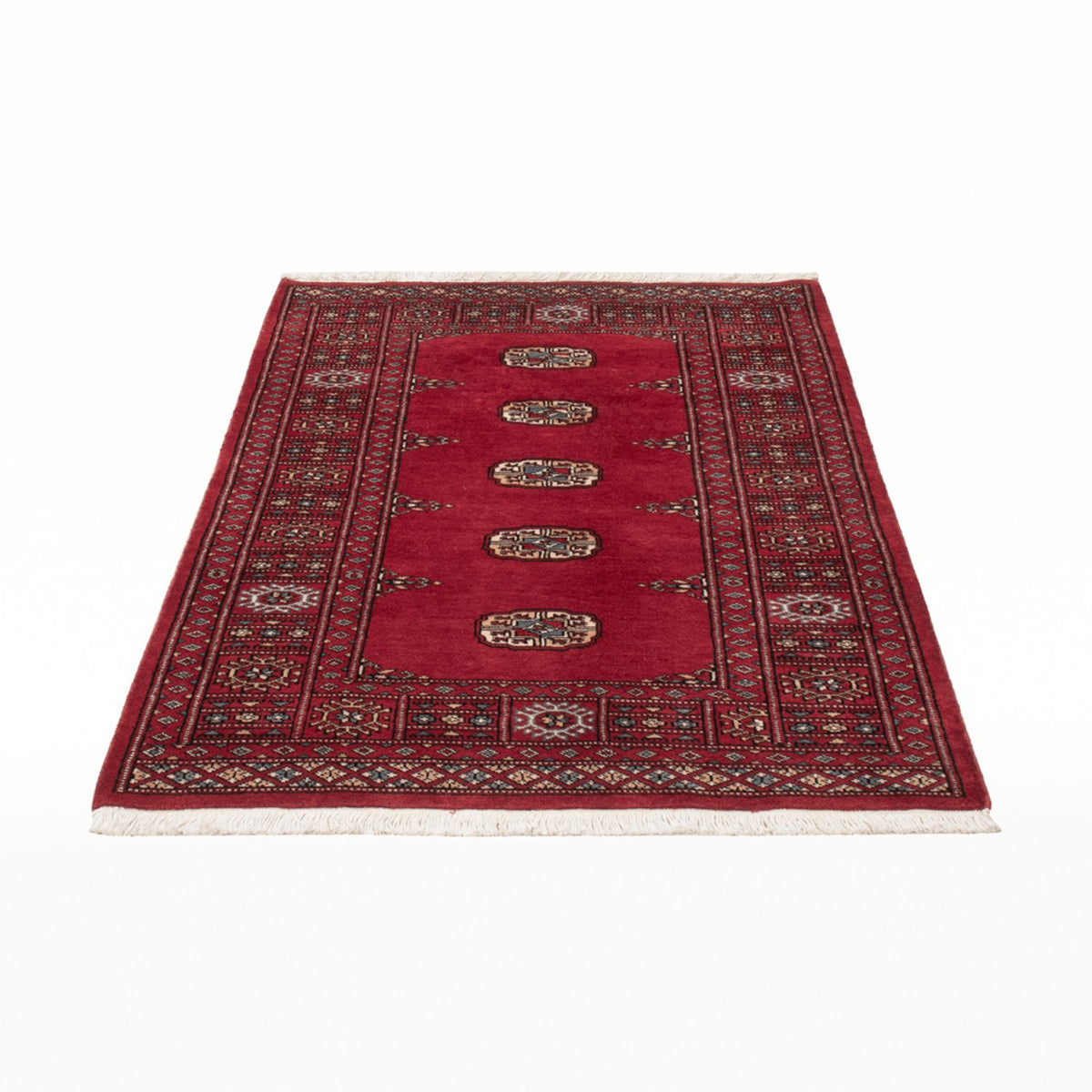 Alfombra Pakistani - 132 x 89 cm - rojo