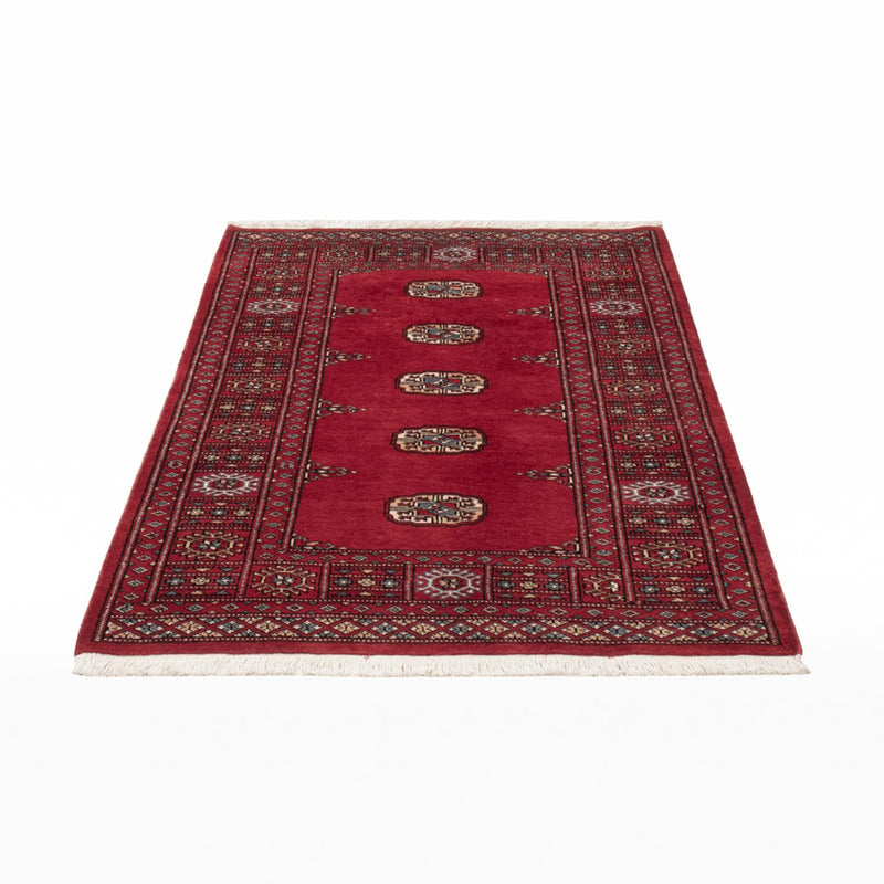 Alfombra Pakistani - 132 x 89 cm - rojo