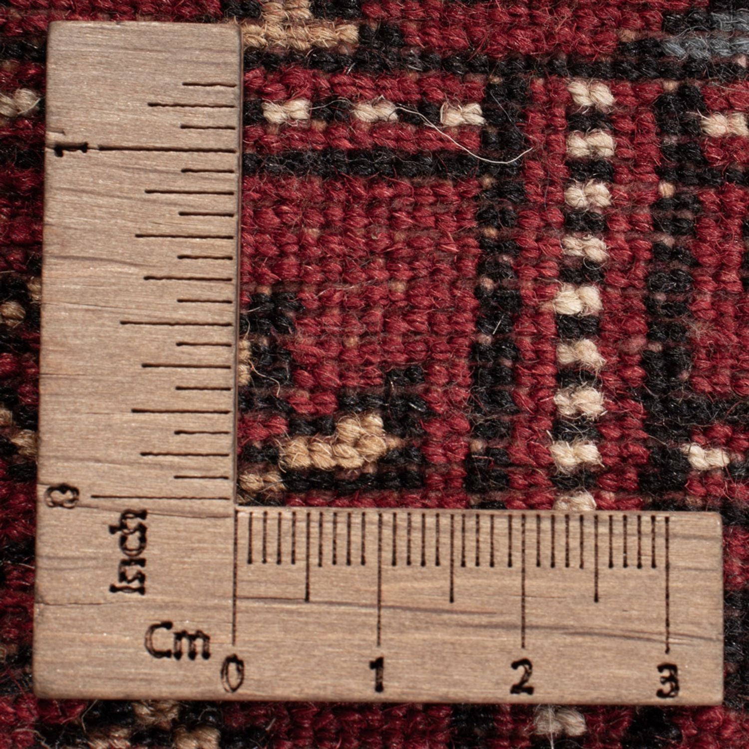 Alfombra Pakistani - 132 x 89 cm - rojo