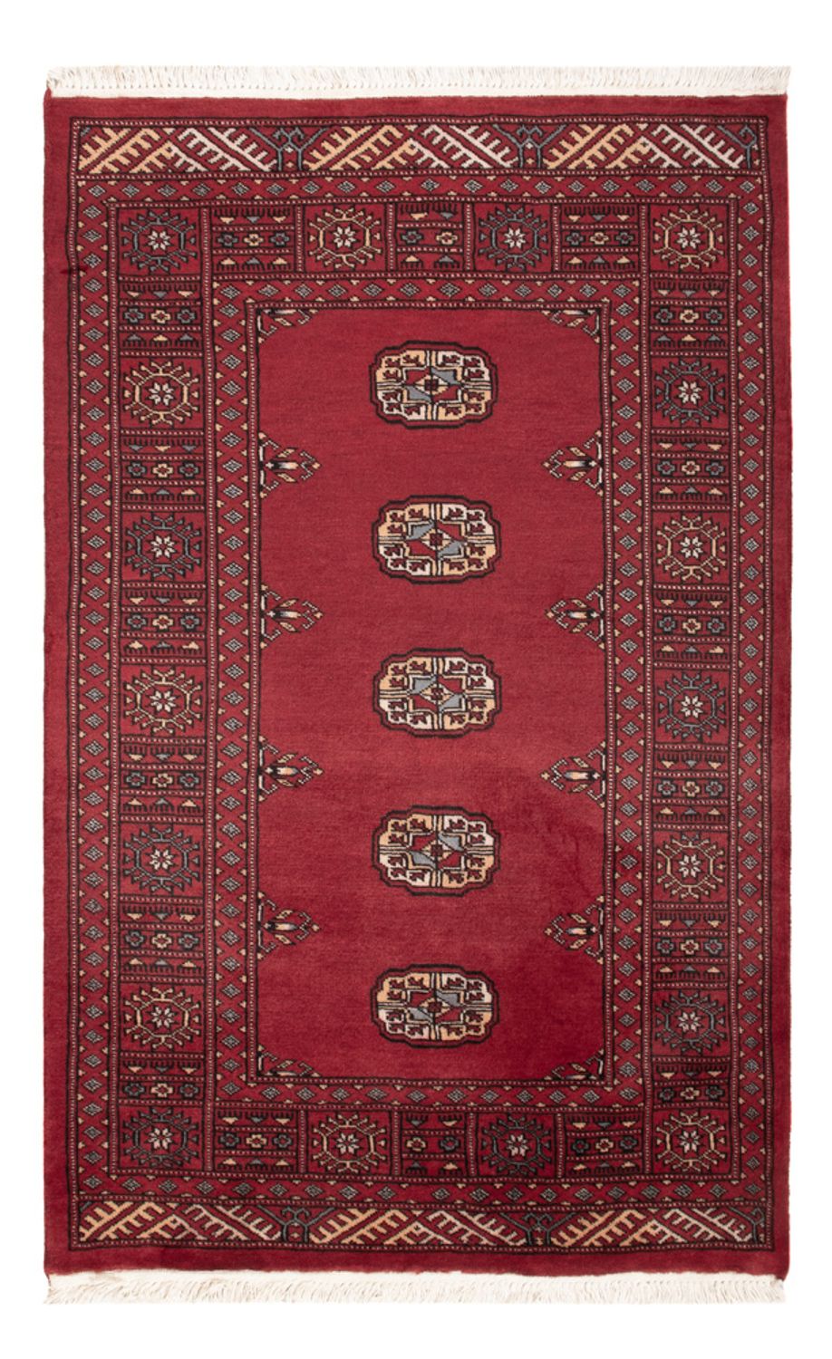 Alfombra Pakistani - 141 x 93 cm - rojo
