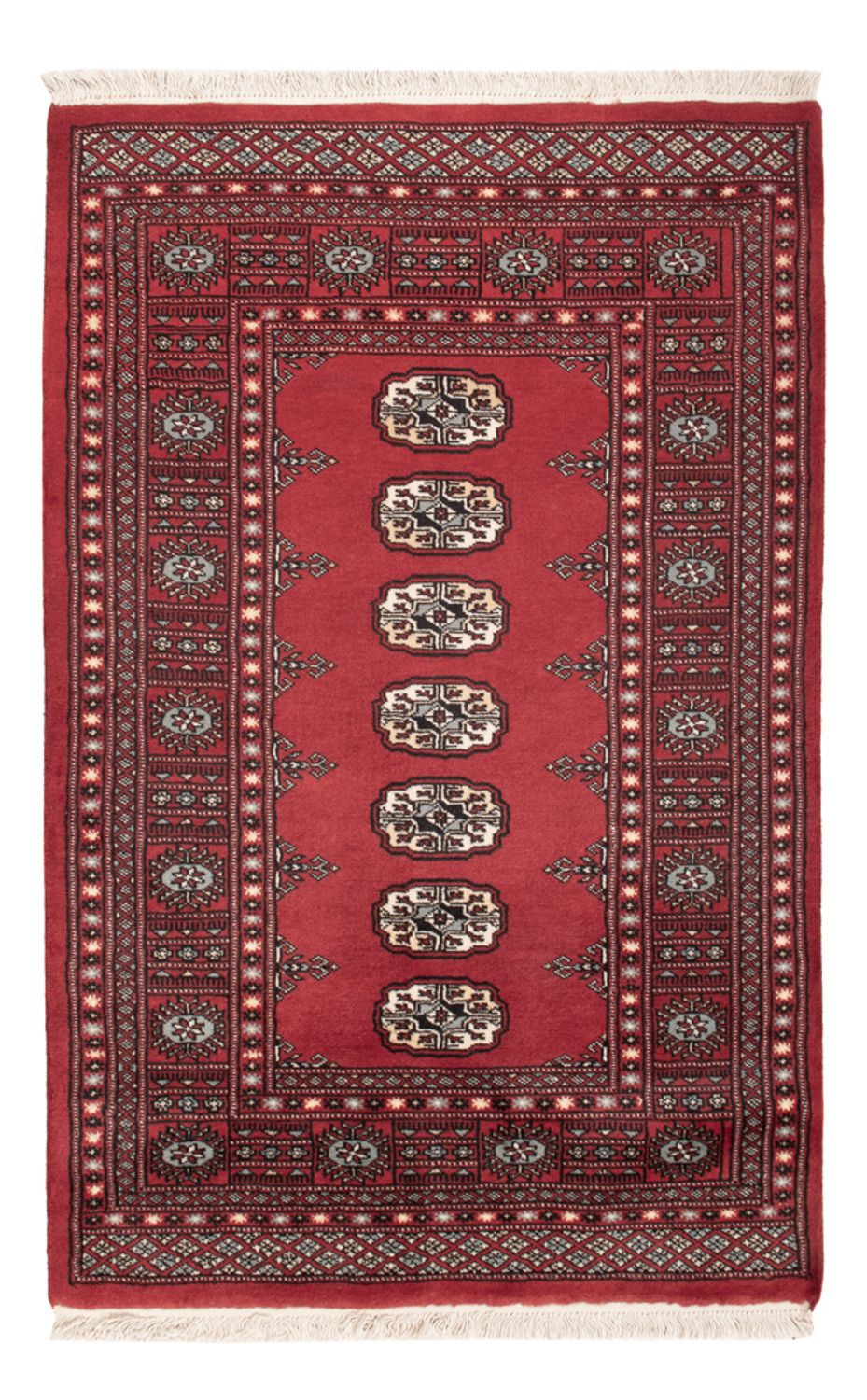 Alfombra Pakistani - 144 x 93 cm - rojo
