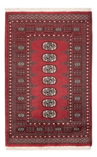Alfombra Pakistani - 144 x 93 cm - rojo