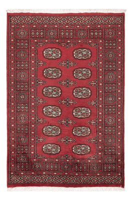 Alfombra Pakistani - 142 x 93 cm - rojo