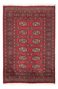 Alfombra Pakistani - 142 x 93 cm - rojo