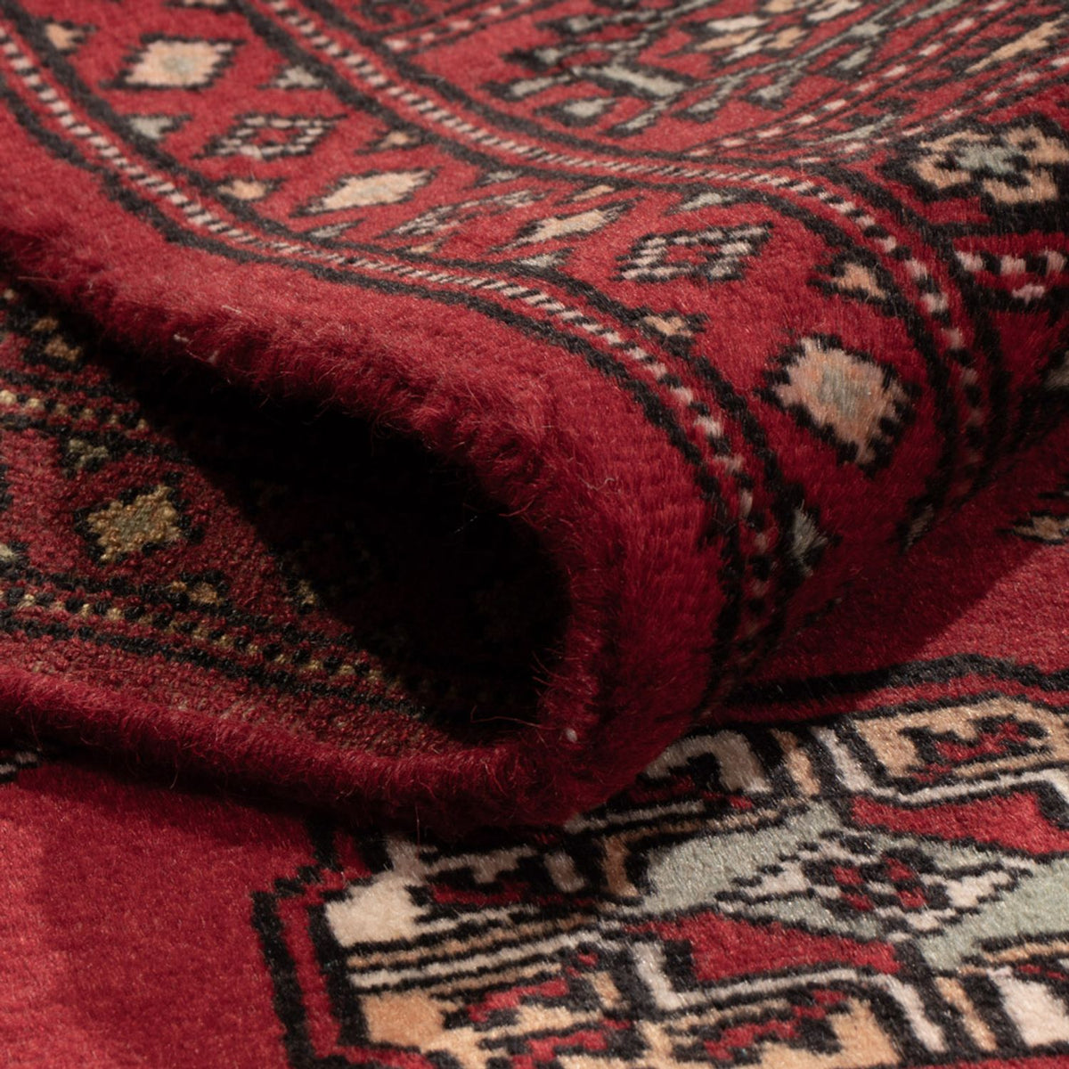 Alfombra Pakistani - 142 x 93 cm - rojo