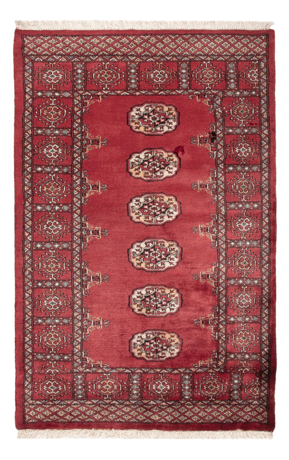 Alfombra Pakistani - 145 x 94 cm - rojo