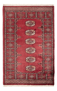 Alfombra Pakistani - 145 x 94 cm - rojo