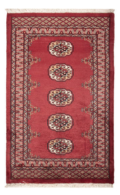 Alfombra Pakistani - 129 x 83 cm - rojo