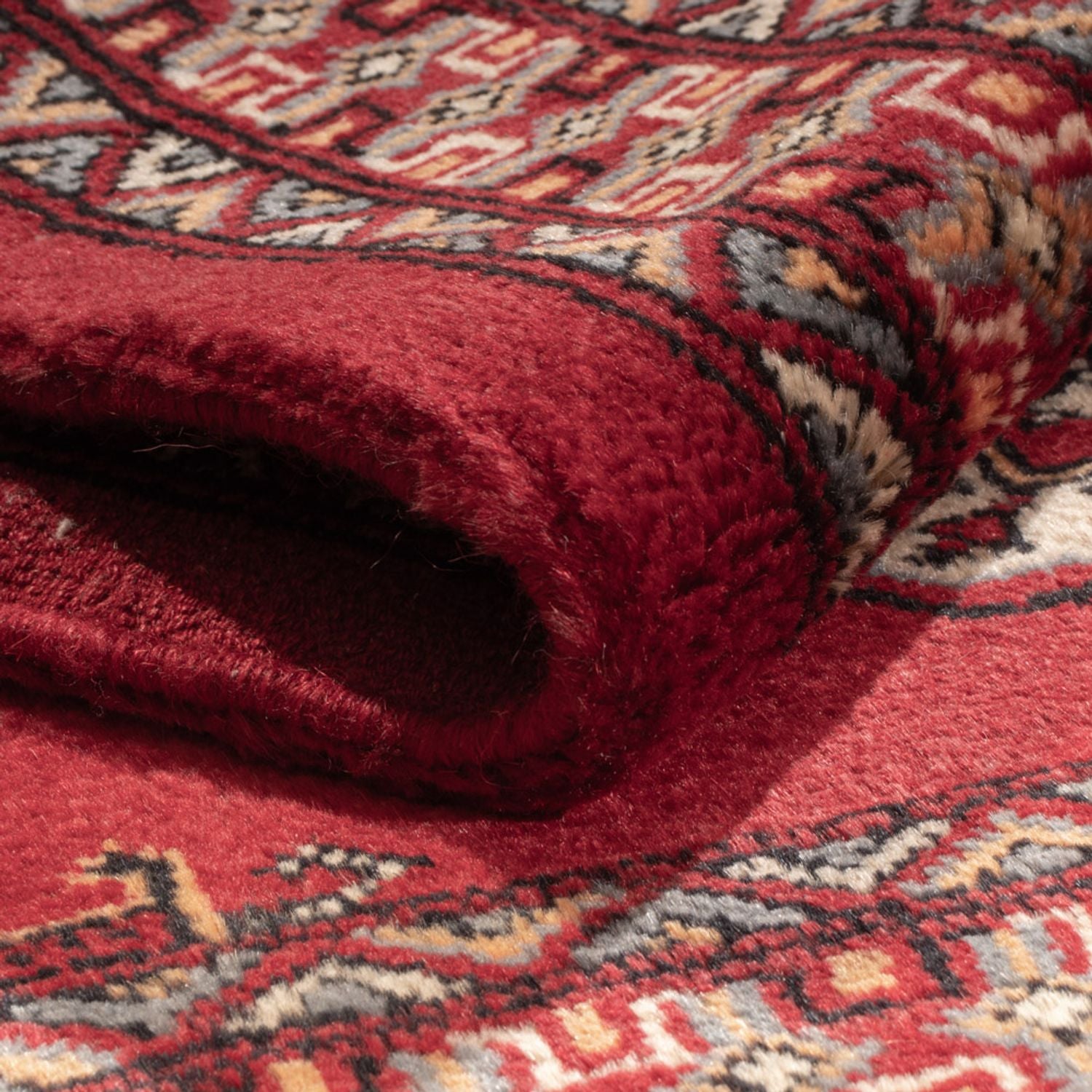 Alfombra Pakistani - 129 x 83 cm - rojo