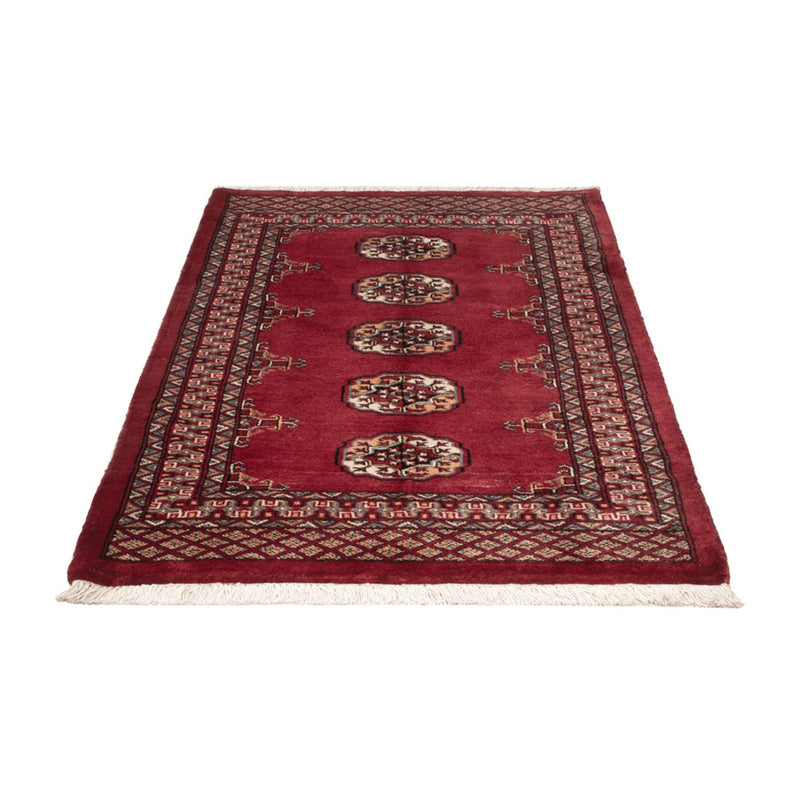 Alfombra Pakistani - 129 x 83 cm - rojo