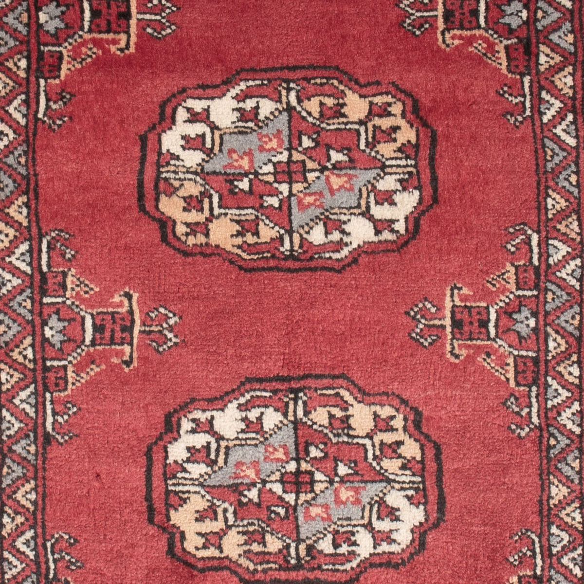 Alfombra Pakistani - 124 x 78 cm - rojo