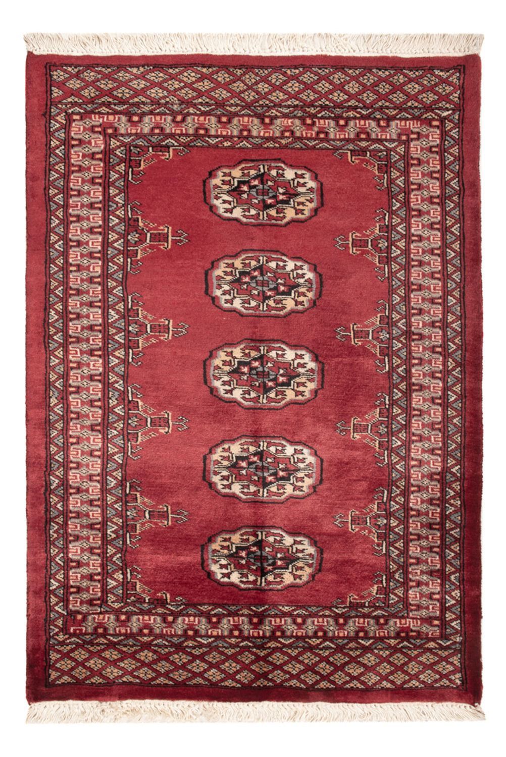 Alfombra Pakistani - 117 x 80 cm - rojo