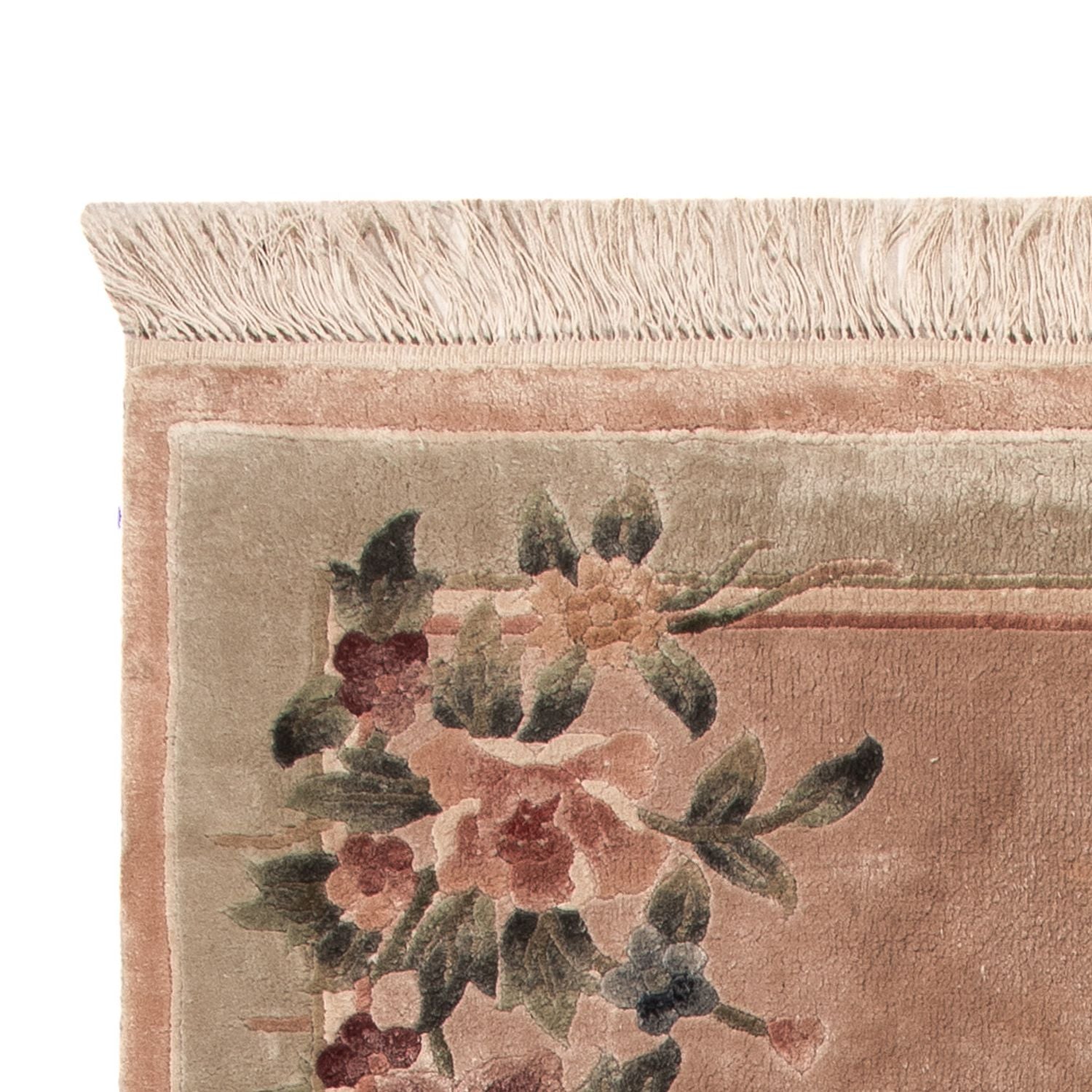 Alfombra de seda - Seda china - 135 x 70 cm - beige