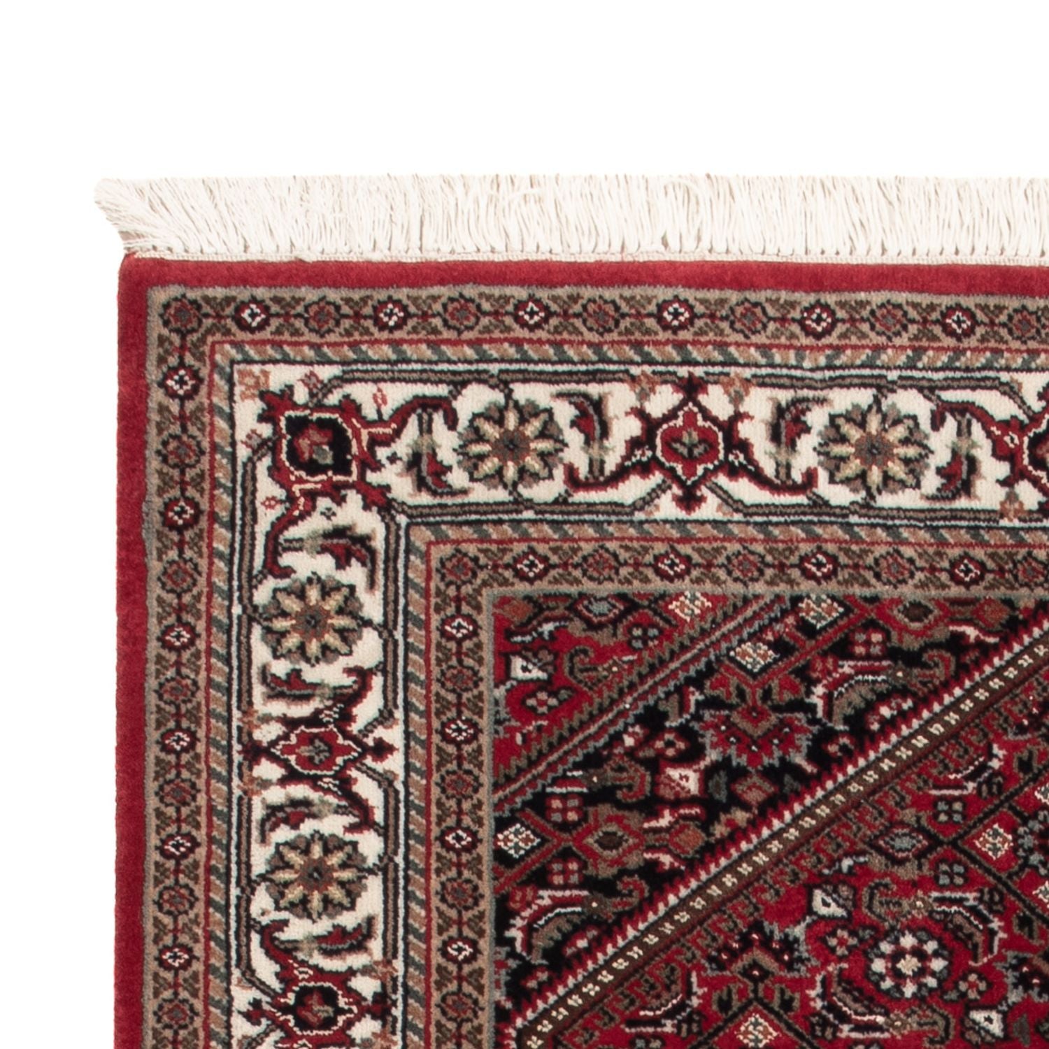 Alfombra oriental - Bidjar - Indus - 141 x 73 cm - beige oscuro