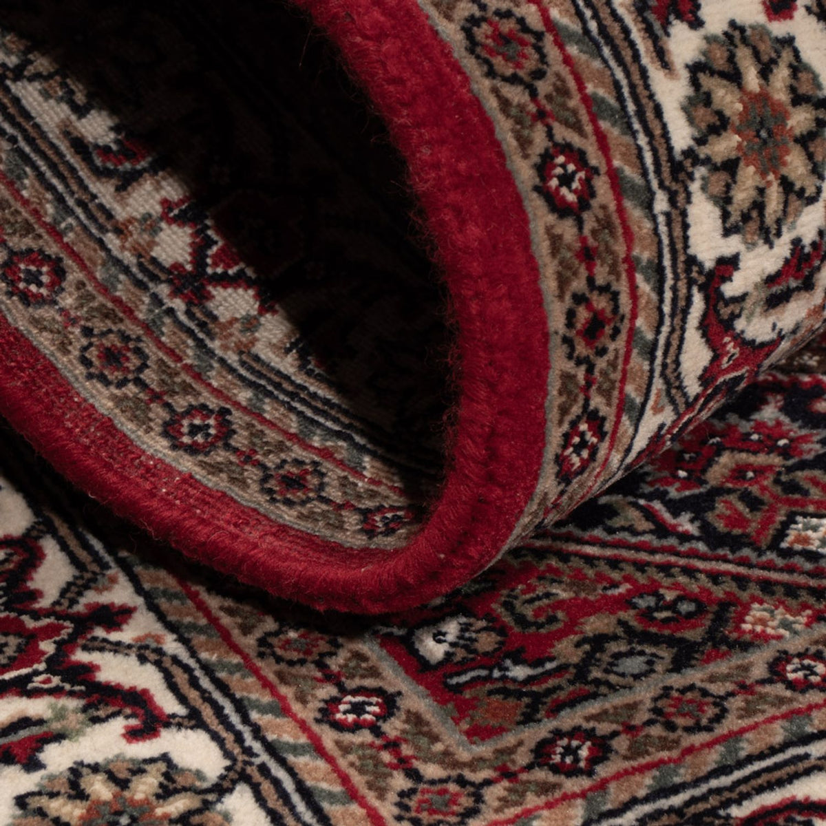 Alfombra oriental - Bidjar - Indus - 141 x 73 cm - beige oscuro