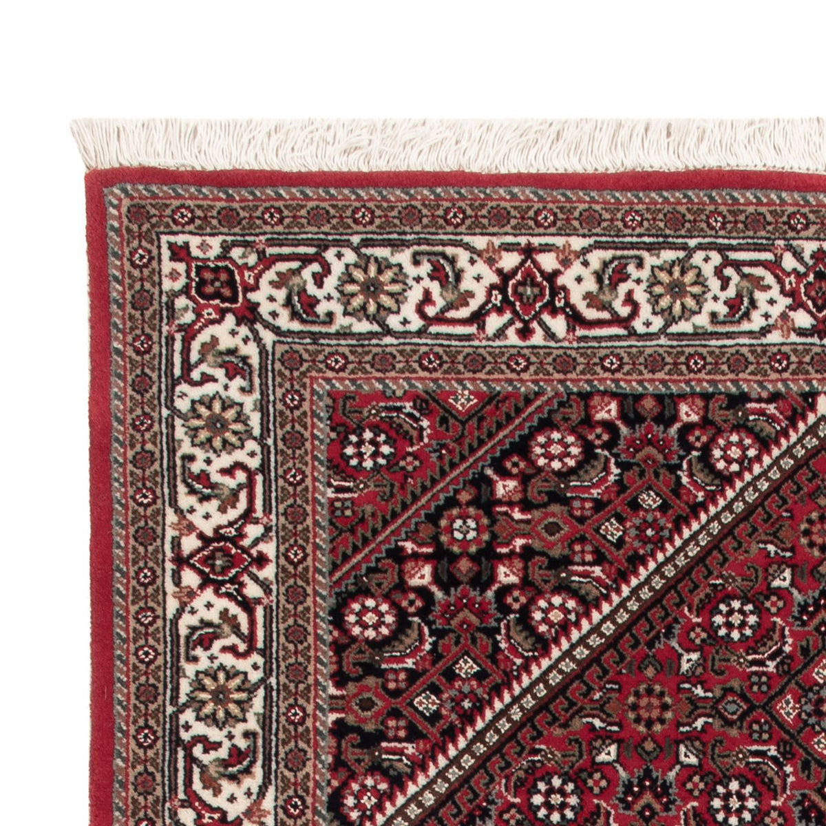 Alfombra oriental - Bidjar - Indus - 160 x 90 cm - beige oscuro