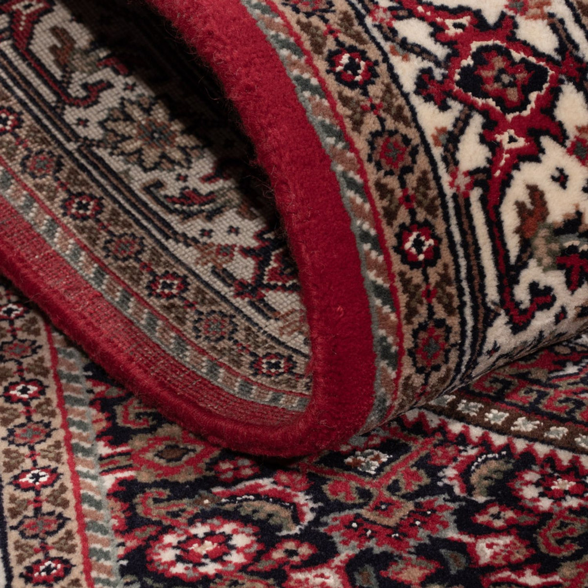 Alfombra oriental - Bidjar - Indus - 160 x 90 cm - beige oscuro