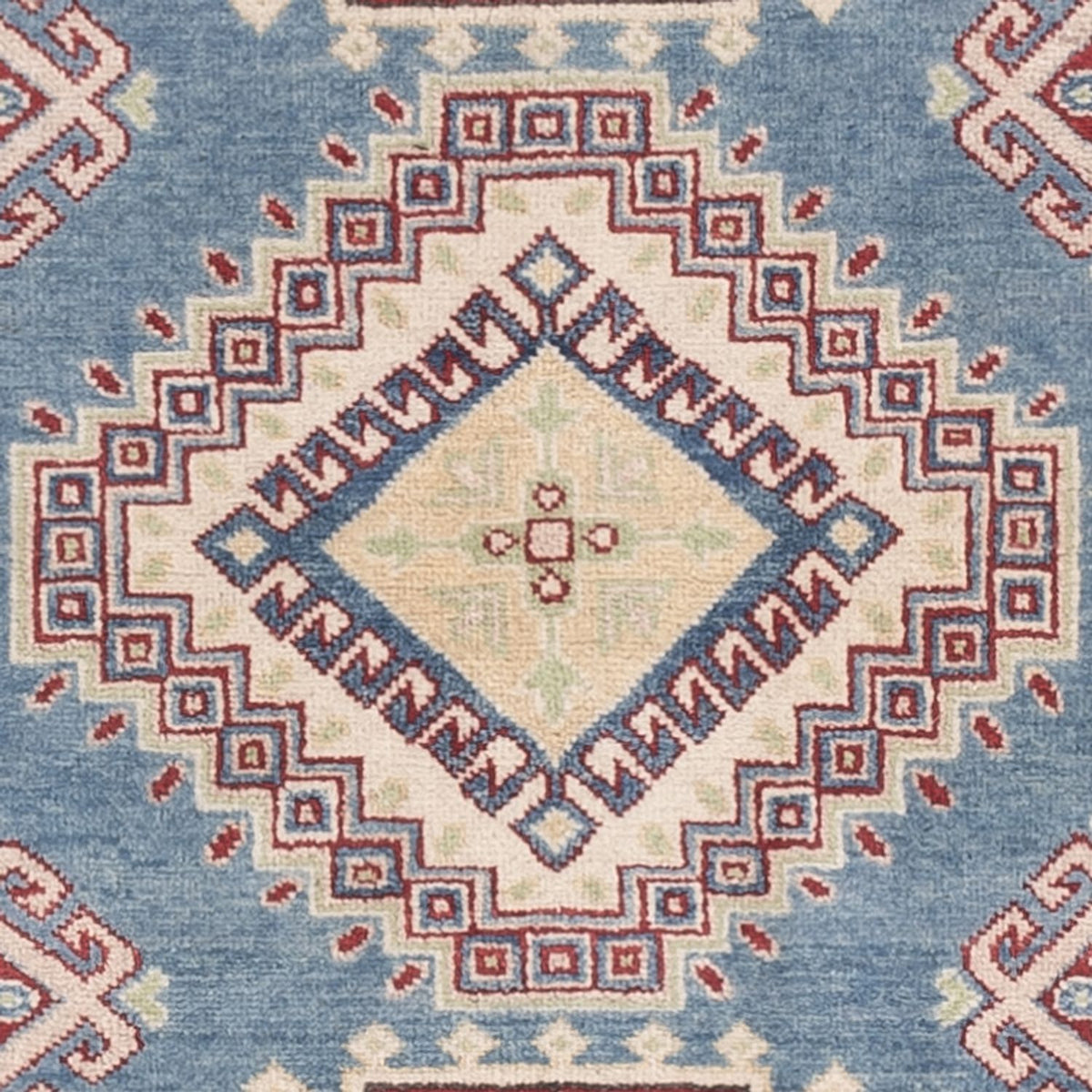 Alfombra Ziegler - Kazak - 183 x 118 cm - azul claro