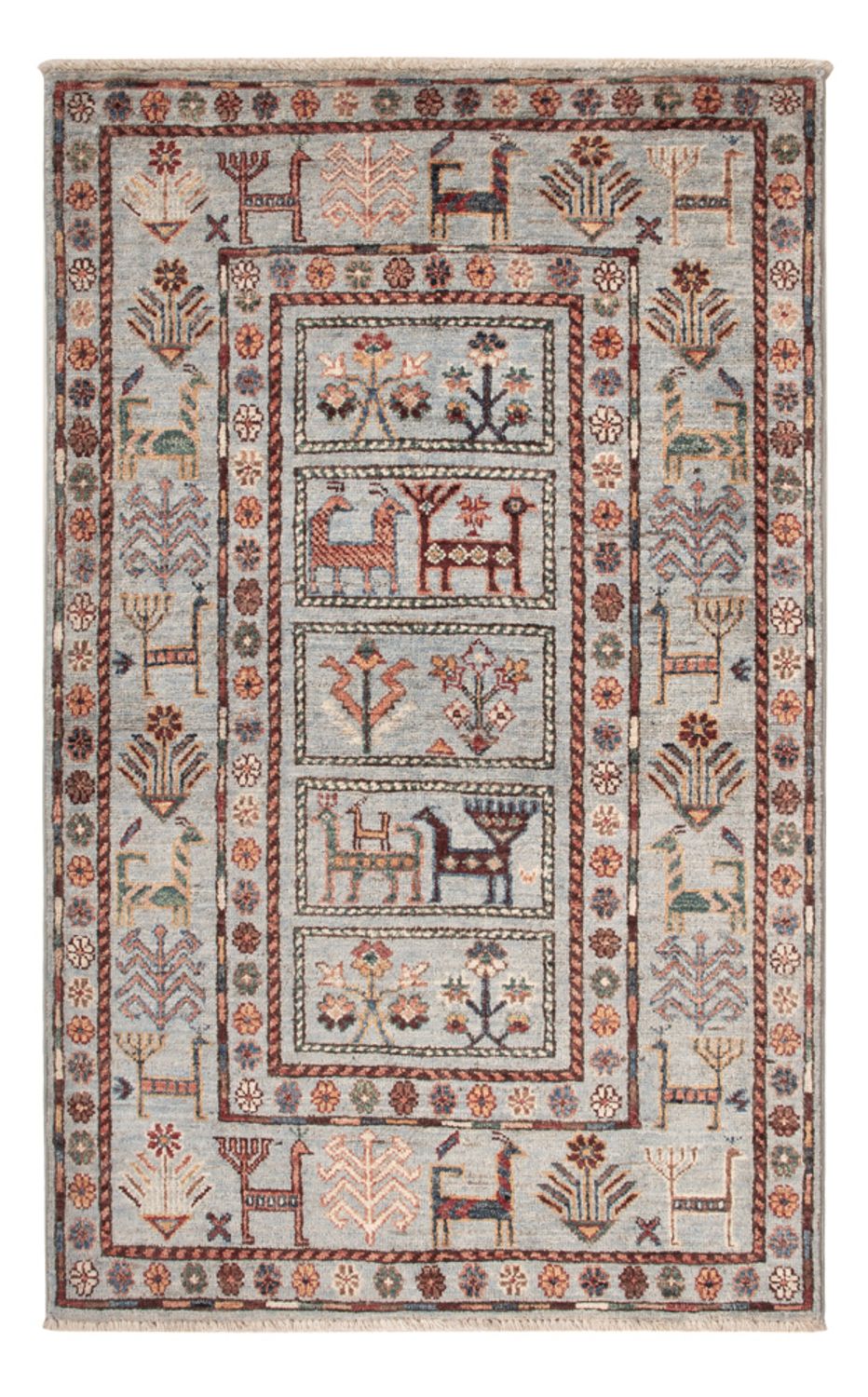 Alfombra Ziegler - Ariana - 130 x 81 cm - azul claro