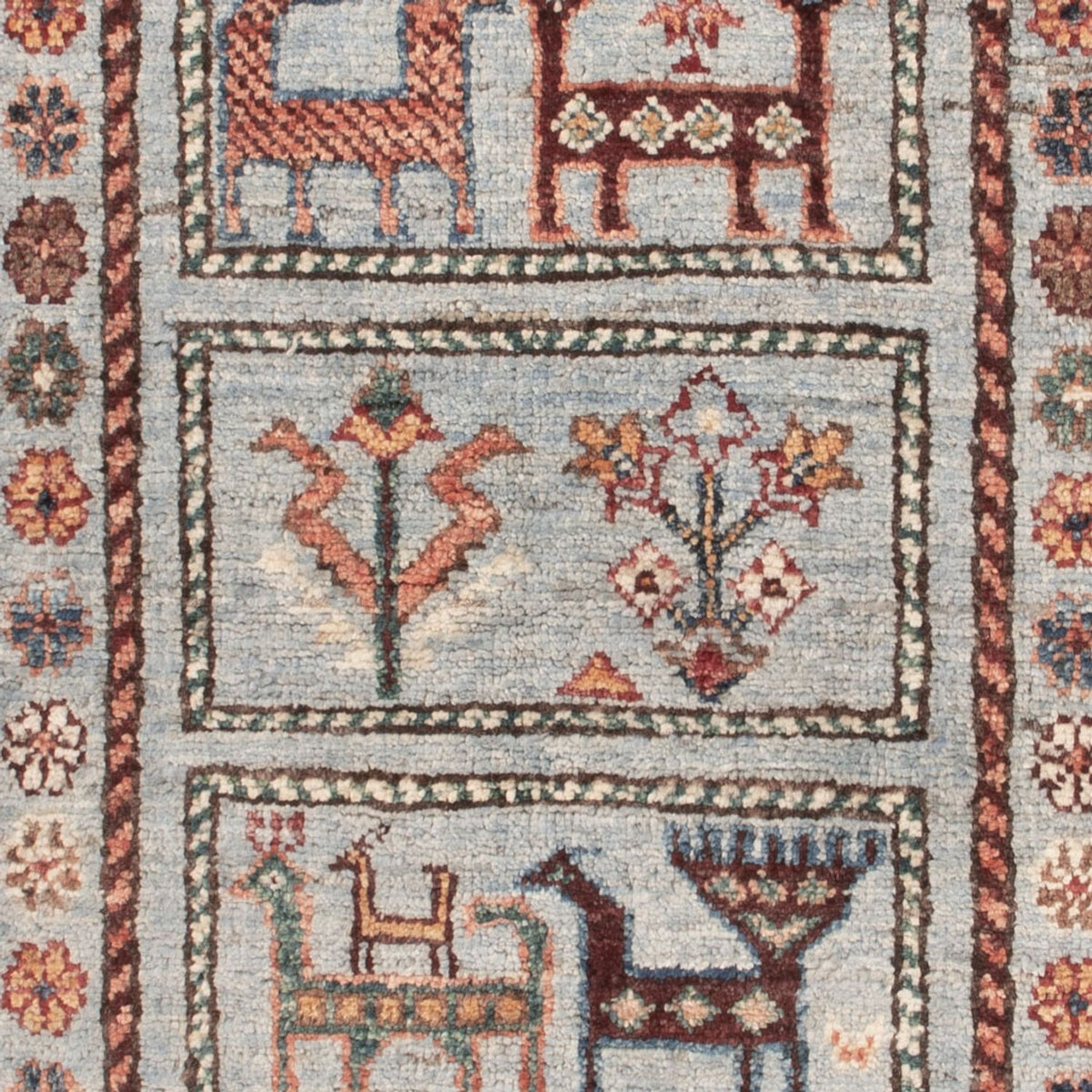 Alfombra Ziegler - Ariana - 130 x 81 cm - azul claro