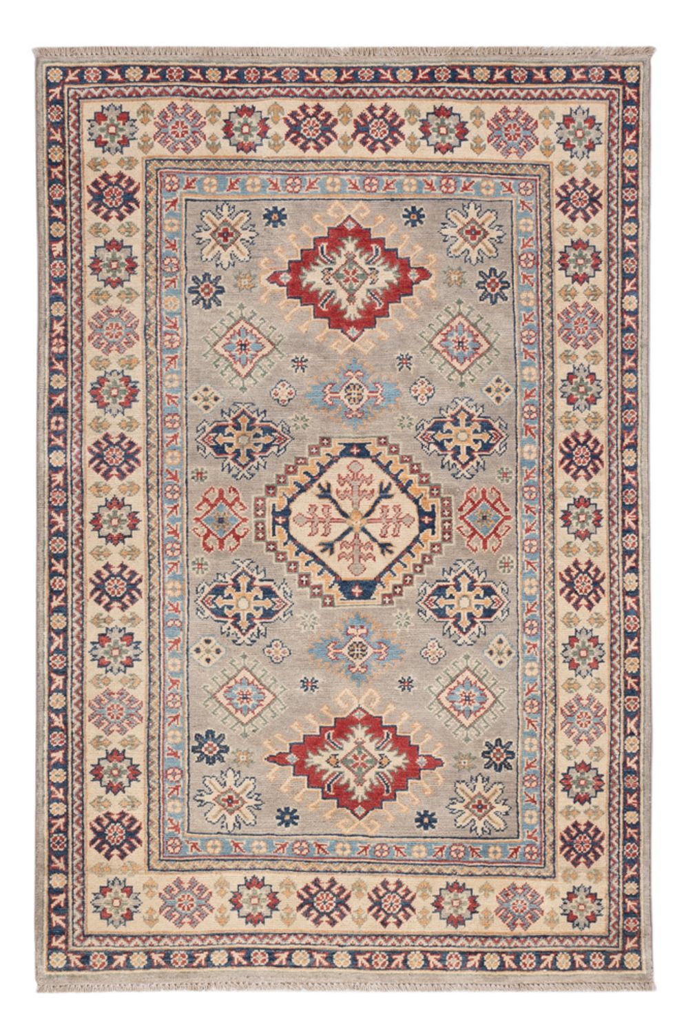 Alfombra Ziegler - Kazak - 180 x 118 cm - azul claro