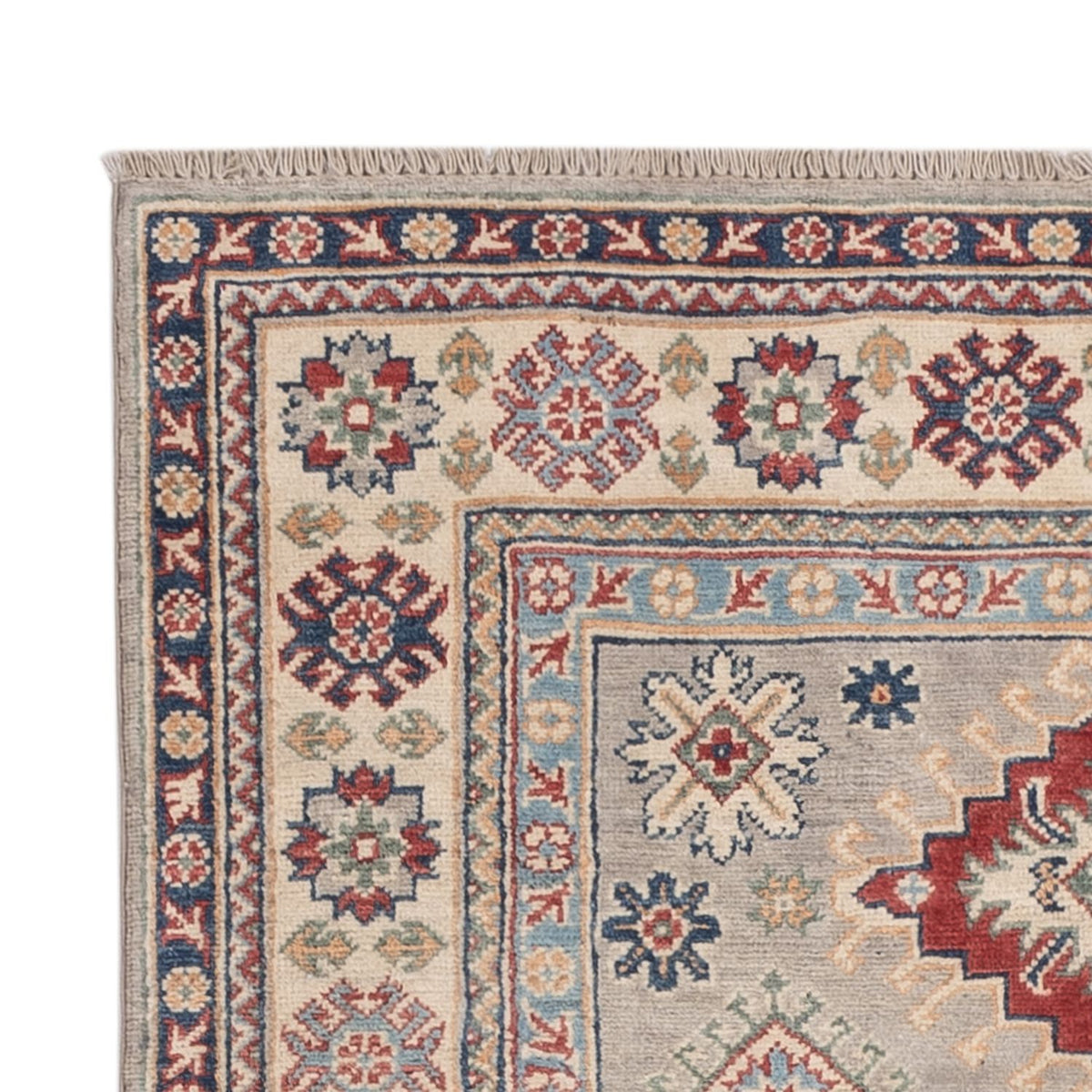 Alfombra Ziegler - Kazak - 180 x 118 cm - azul claro