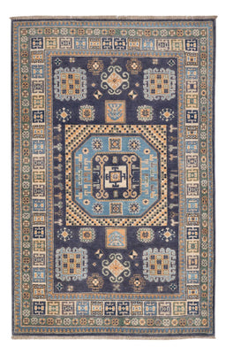 Alfombra Ziegler - Kazak - 180 x 117 cm - azul oscuro